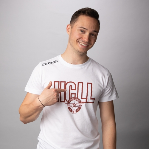 Bílé triko HCLL (20 let)